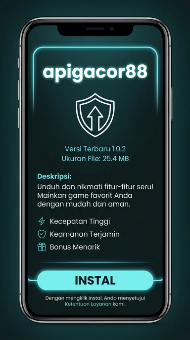 Tampilan halaman APK apigacor88