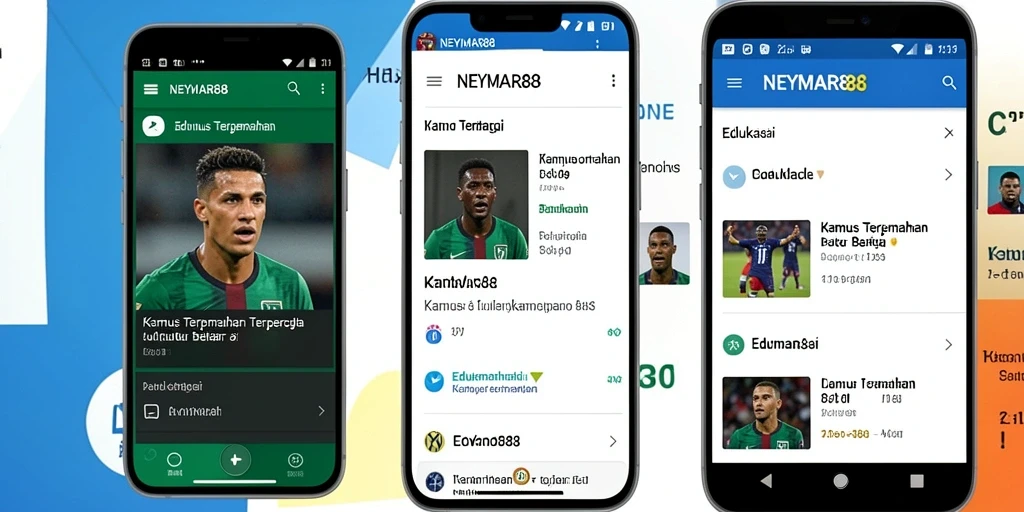 Tampilan antarmuka aplikasi NEYMAR88 yang sederhana dan fungsional.
